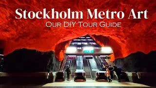 Stockholm Metro Art | Top 11 Beautiful Subway Stations | Sweden | hiscamherbackpack | vlog 130