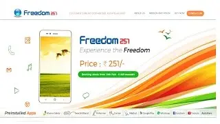 World's Cheapest Smartphone Freedom 251 to be Launched Today/Booking Starts 18th Feb 6 AM onwards