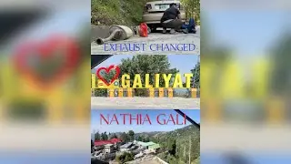 Murree Nathiya Gali Tour  | Dunga Gali Pipline Track | Beauty of nathia gali | bandar point