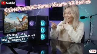 CyberPowerPC Gamer Xtreme VR Review | RTX 5060 Ti 16GB & Intel i7-14700F | 2025 Gaming PC