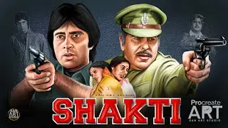 SHAKTI | Dilip Kumar | Amitabh Bachchan | Rakhee Gulzar | Smita Patel | Drawing