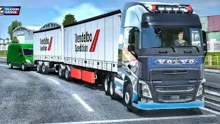 Truckers Of Europe 3 🌄 | Volvo double Trailer Delivery 🚚Hd Graphics Gameplay 
