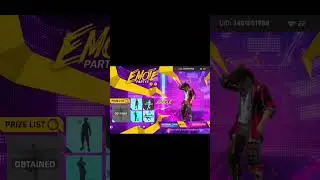 Emote party event spin #impossible free fire SHAHID GAMER
