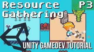 How to Slice Sprite Sheets and Set Pivot Points ~ Making a Resource Gathering Game in Unity ~ Part 3