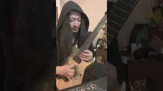 Bach-style guitar strumming #sologuitar #shredguitar #guitar