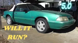 Will It Run and Drive After Sitting 13 Years? 1992 Ford Mustang Convertible