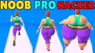NOOB vs PRO vs HACKER in Fat 2 Fit