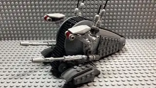 How To Build A Custom Mini Lego  Star Wars Corporate Alliance Tank Droid Tutorial 