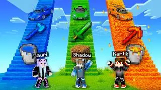 Elemental Stair Battle in Minecraft!