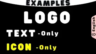 Text-only vs Graphic Icon Logo Examples