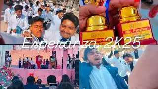 ESPERANZA 2K25 || FRESHER'S  VLOG || SKS AYURVEDIC MEDICAL COLLEGE || MATHURA VRINDAVAN||