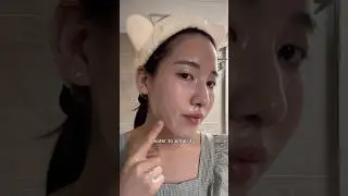 Double cleansing techniques for clear skin #shorts