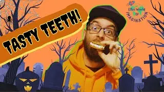 Edible Vampire Teeth! Spooky Halloween Snack Tutorial 🎃👻 (Fun & Easy)