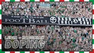 Doping na meczu Legia - Radomiak