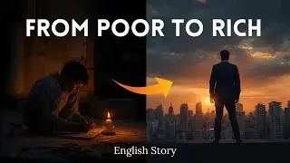 A Poor Boy&rsquo;s Struggle to Success | Learn English Through a Story 
