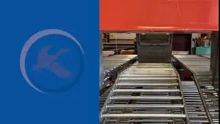 Cart-Trak Carton Flow Rack with Knuckle Shelf | Mallard Manufacturing
