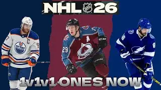 (Final 2025 Video) NHL 26 (PS5) - Nathan MacKinnon (Me) vs. Connor McDavid vs. Nikita Kucherov