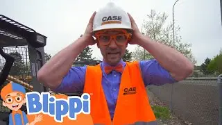 Блиппи исследует мини-погрузчик | BLIPPI | Детские телепередачи | Мультфильмы для детей | Популярное видео