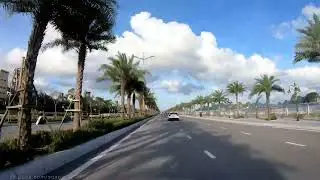 DRIVING IN VIETNAM: Driving From Onsen Quang Hanh To Cam Pha Beach