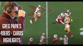 Greg Papa - 49ers Cardinals Highlights - KNBR Audio - 1/5/25 - @ State Farm Stadium