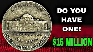 Монета США номиналом пять центов 2015-D | История, дизайн и стоимость никелевой монеты Джефферсона 🪙