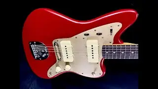 Fender Custom Shop '59 250K Jazzmaster Journeyman Relic - Aged Dakota Red Demo