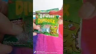 Dinorex Gummy Candy With Sour Bite#candy 🍬#gummy #satisfyingsounds #asmr #shorts