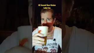 Laker Ice - 60 Second Beer Review #shorts #beer #shanescraftbeerreview