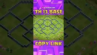 AFTER UPDATE|💥New BEST  TH13 Base for War/CWL/Trophy 2024💥| TH 13 ANTI 3 STAR BASE COPY LINK #2