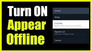 How to Appear Offline & Be invisible to Friends on Steam Deck (Easy Method)