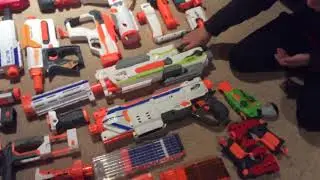 Maddox's Nerf Arsenal