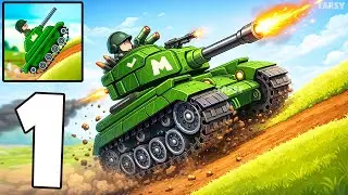 🛡️ Hills of Steel Gameplay Walkthrough Part 1 – Crazy Physics & Tank Warfare (Android,iOS)