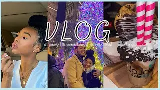 weekend vlog! influencer chat, shopping, shake bar, sneaker ball fun, adulting | NOVEMBER VLOG ♡︎