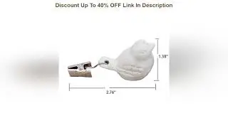 Most Awesome Product Funly mee Set of 4 Antique Tablecloth Weights with White Bird, Tablecloths Hea