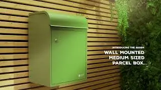Wall-Mountable Parcel Box with a Personal Touch | Secure Your Deliveries in Style