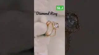 Latest Diamond Finger Ring|| gold rings|| gold finger Rings collection #viral #rings #gold #trending