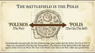 The Secret of the 'New Jerusalem': When the Inner War (Polemos) Ends