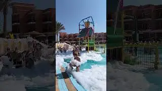Pool Schaumparty in Hurghada 🎉 | Spa&szlig; f&uuml;r Jung & Alt in &Auml;gypten #poolparty #hurghada #familyfun