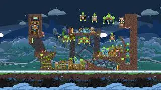 Angry Birds Friends Level 9 Tournament 1704 three stars NO POWER-UP walkthrough 2026-02-21