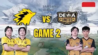 ONIC ID vs DEWA UNITED GAME 2 - MPL INDONESIA S13🇮🇩