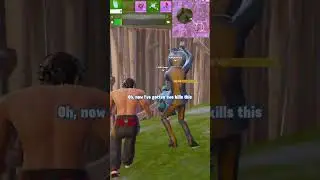 I CAN'T USE A GUN?  #fortnite #gaming #xyzbca #challenge