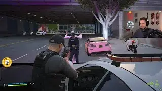 SBSO Pull Over Civilian &mdash; Real Cops Just Watch?! 😳