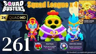 Squad Busters - Walkthrough Gameplay Part 261 - Spike, Max, Ice Wizard - Squad league x 4