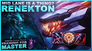 IS RENEKTON MID A LEGIT PICK? - Training for Master | League of Legends