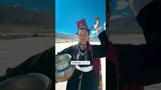 This Indian Valley Once Connected to Central Asia 😮🗺️ #ladakh #nubra #silkroute