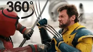 VR 360&deg;  Deadpool 3 Deadpool Wolverine Fight Scene  Deadpool & Wolverine