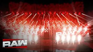 WWE Raw 2025 Opening Pyro Animation (2D MODEL)