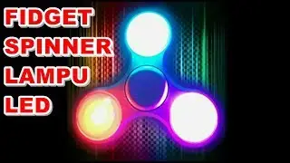 HARGA FIDGET SPINNER LAMPU LED MURAH 2017