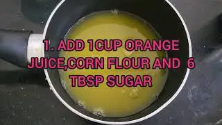 ORANGE JAM||||JAM USING INGREDIENTS ORANGE JUICE, SUGAR AND CORN FLOUR ||||