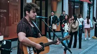 Fast Car Tracy Chapman Cover by The Talented D&agrave;wna - Irish Busker - Street Performance